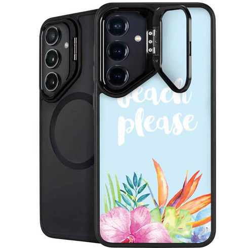Beach Please Galaxy S25 Kickstand Case